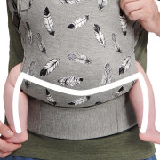 Nosič dětí Milo Kinderkraft 2019 Grey