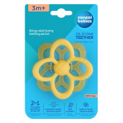 Canpol babies Kousátko senzorické silikonové 2v1 kytka