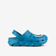 Dětské nazouváky clogsy modré + amulet Cody Coqui