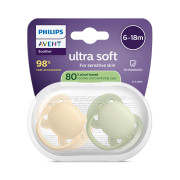 Šidítko Ultrasoft Premium neutral 6-18 m 2 ks Philips Avent