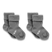 Dětské ponožky Stay-on-Socks 2páry Pebble Grey 