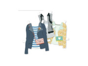 Sada vystřihovánek Velká šatna Djeco