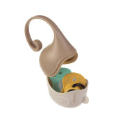 Krabička na dudlík opička hnědá Akuku