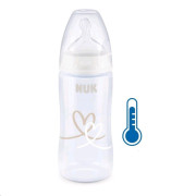 Kojenecká láhev NUK FC+Temperature Control 300 ml BOX-Flow Control savička