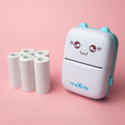 Dětská termotiskárna Maxlife MXTP-100 modrá