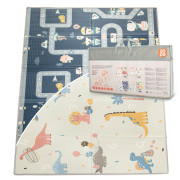 Multifunkční pěnová skládací podložka oboustranná 200 x 150 cm Dino Zopa