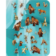 100 samolepek s omalovánkami Doba ledová