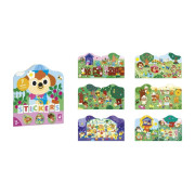 Samolepky Zahrada 7 předloh Janod