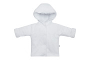 Kabátek s kapucí wellsoft Bílá kolečka Baby Service