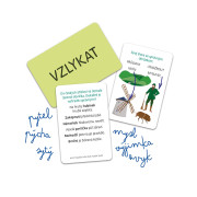 Chytré kvízy Vyjmenovaná slova naučná společenská hra Dino