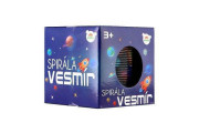 Spirála/pružina vesmír plast průměr 6,5 cm 