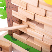 Dřevěná motorická hra Řítící se džungle Bigjigs Toys