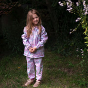 Dětská softshellová bunda Duo Jednorožec - růžová ESITO 