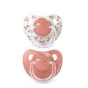 Dudlík anatomický silikon Birdies 18 m+ 2 ks Suavinex 