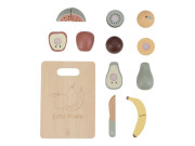 Krájecí ovoce dřevěné Little Dutch