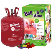 Hélium na 30 balónků + 30 barevných balónků sada