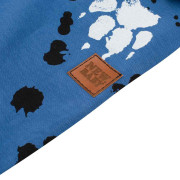 Kojenecký bavlněný šátek na krk New Baby Paw modrý S