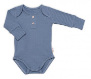 Žebrovaná rostoucí souprava 3D Baby Boy Jeans