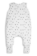 Celoroční spací pytel s nohavicemi Černé tečky Sleepee