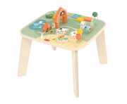 Stolek s aktivitami dřevěný Farmers Funday Tiny Love