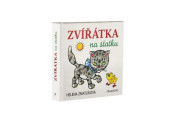 Knížka leporelo CZ - Zvířátka na statku 10,5x10 cm 12 m+
