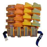 Pěnový plavecký pás 850 mm oranžový celopruh Matuška Dena