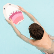 Dětská plavecká deska Kickboard Shark Grey
