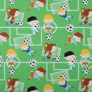 Dětské povlečení 3dílné 130 x 90 cm Fotbal Babyrenka