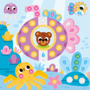 My arts&crafts Kreativní sada Štrasové kamínky a nálepky Zvířátka Janod