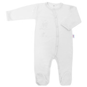 Kojenecká bavlněná soupravička New Baby Good Friends bílá