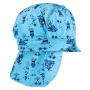Funkční kšiltovka pirát s plachetkou Moře Modrá RDX