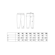 Legíny smyk Outlast® Bílá