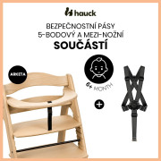 Dřevěná židle Arketa dub masiv Hauck