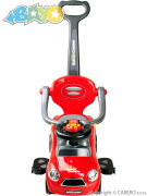 Dětské hrající jezdítko 3v1 Bayo Super Coupe red