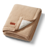 Zateplená bavlněná pletená deka Babyono