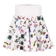 Sukně kolová Bílá louka