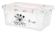 Domácí úložný box malý "Mickey & Minnie"