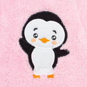 Zimní dětská kombinéza New Baby Penguin růžová