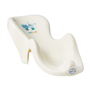 Lehátko ke koupání plastové Tega Pejsek a kočička žlutá