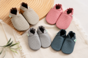 Kožené capáčky Barefoot Vel. L (12-18 měs.) Hopi Hop Děrované