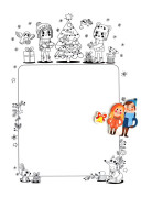 Magnetická kniha Vánoce – Christmas Magnetic Book Edukid