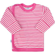 Kojenecká košilka New Baby Classic II s růžovými pruhy