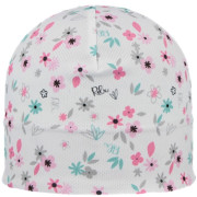 Funkční čepice Mikropolyester Květiny Bílá RDX