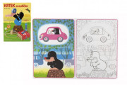 Omalovánky Krtek a autíčko A4 