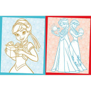 Omalovánky s voskovkami Ledové království