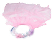 Věneček/korunka do vlasů se závojem