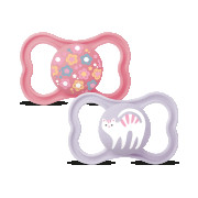 Šidítko Ortodonické Supreme 6 m+ Mam Růžová+Fialová