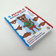 Karty 88 ks, Pepova motorika rukou