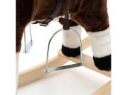 Houpací koník s melodií a šátkem Baby Mix Baron