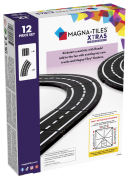 Magnetická stavebnice Xtras Roads 12 dílů Magna Tiles